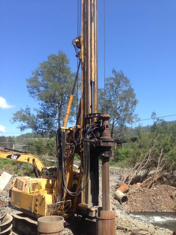 Soilmec R10 drill